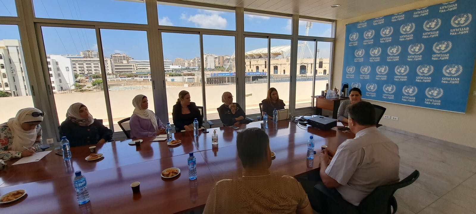 أكاديمية دراسات اللاجئين تلبي دعوة الأنروا في لبنان